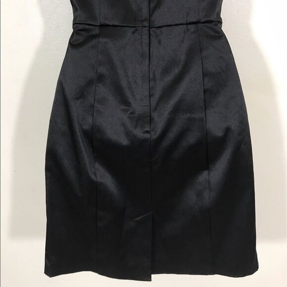 Vintage Black silk dress by Guess Los Ángeles Size 3 - Picture 3 of 6
